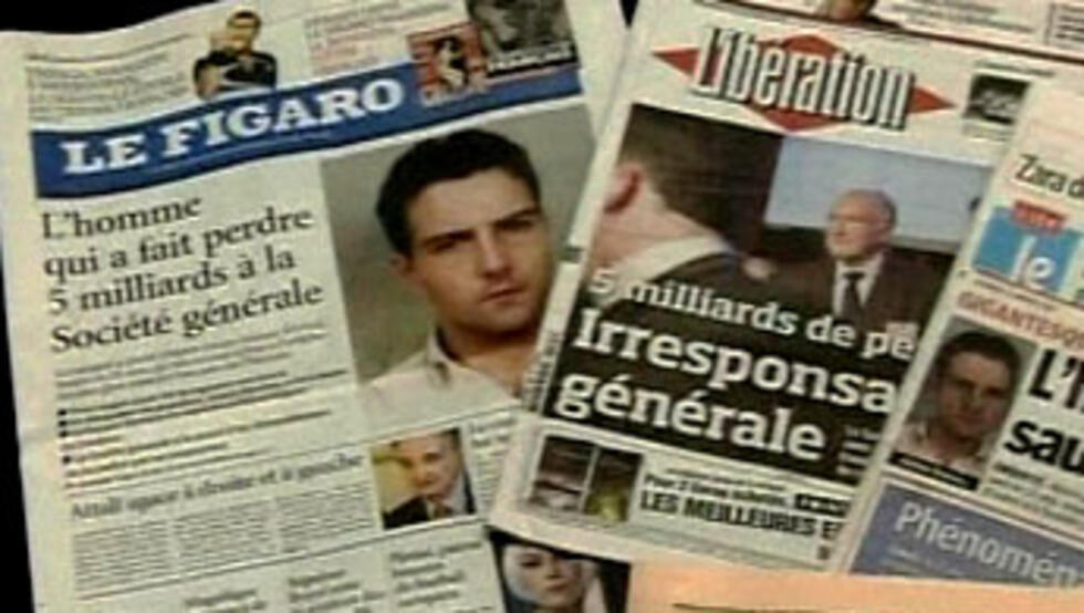 Jerome Kerviel (เฌอโรม เคอร์วีล) อดีตเทรดเดอร์ Société Générale เดินออกจากศาลท่ามกลางกองทัพนักข่าว